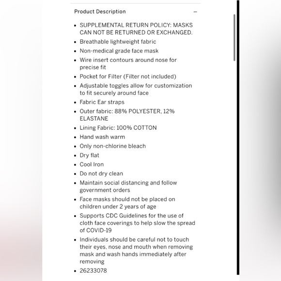 NWT PINK VICTORIA’S SECRET  RAINBOW/BLACK LOGO REUSABLE MASK - Picture 4 of 4